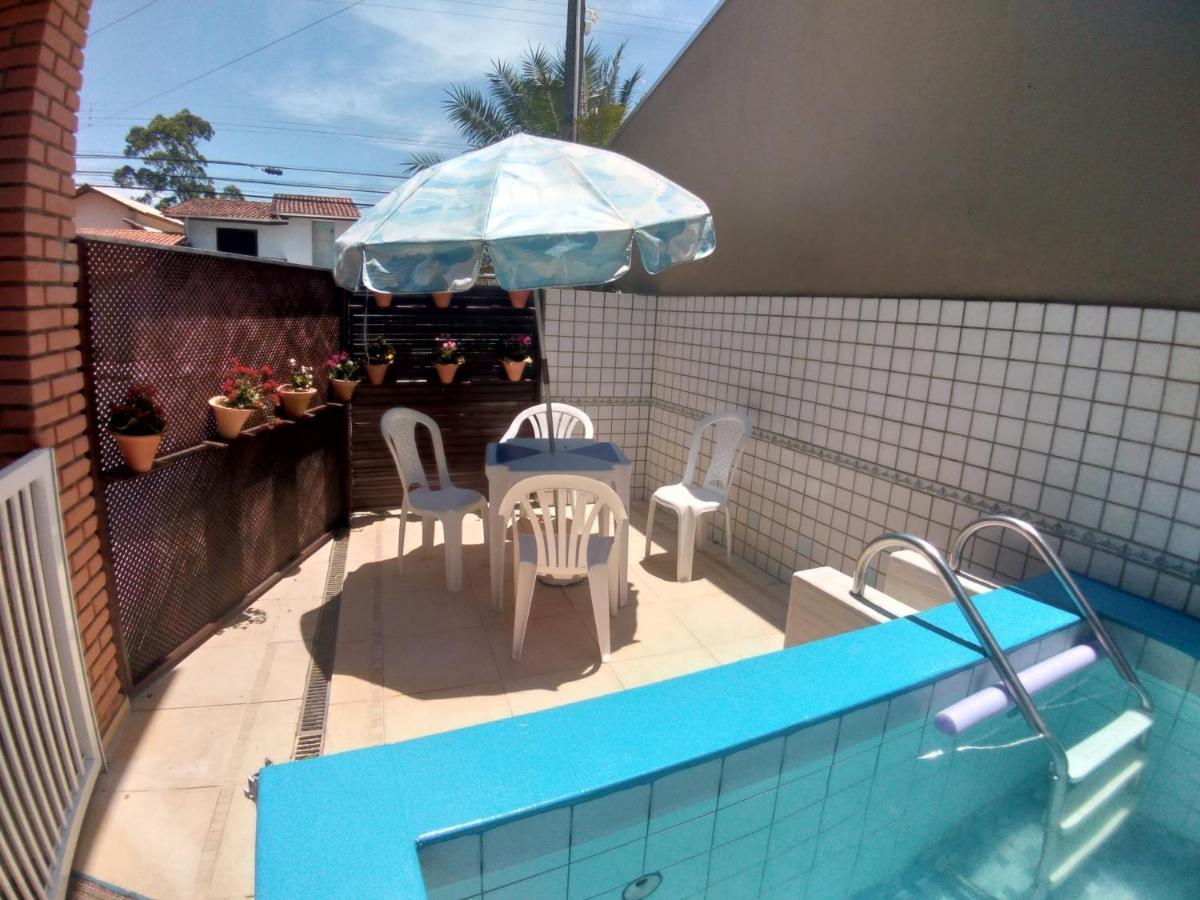 Sobrado Com Piscina Em Condomino Fechado A 150 M Da Praia Caraguatatuba Esterno foto